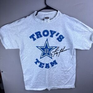 VTG 1995 Dallas Cowboys Troy Aikman Mens Large T-Shirt